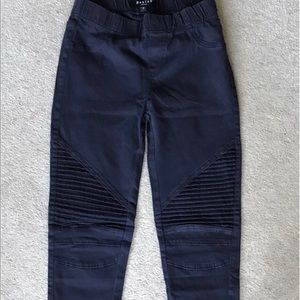 NWT Moto Jeggings Navy